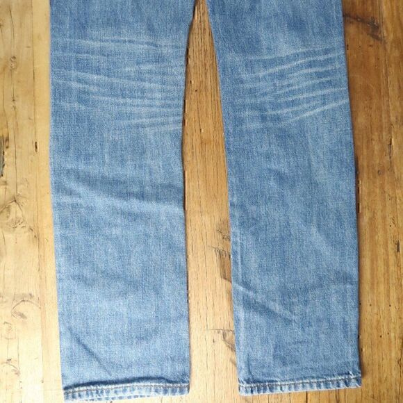 ECKO UNLTD JEANS 711 SLIM FIT DISTRESSED BLUE DENIM JEANS SIZE 30 - Picture 9 of 9